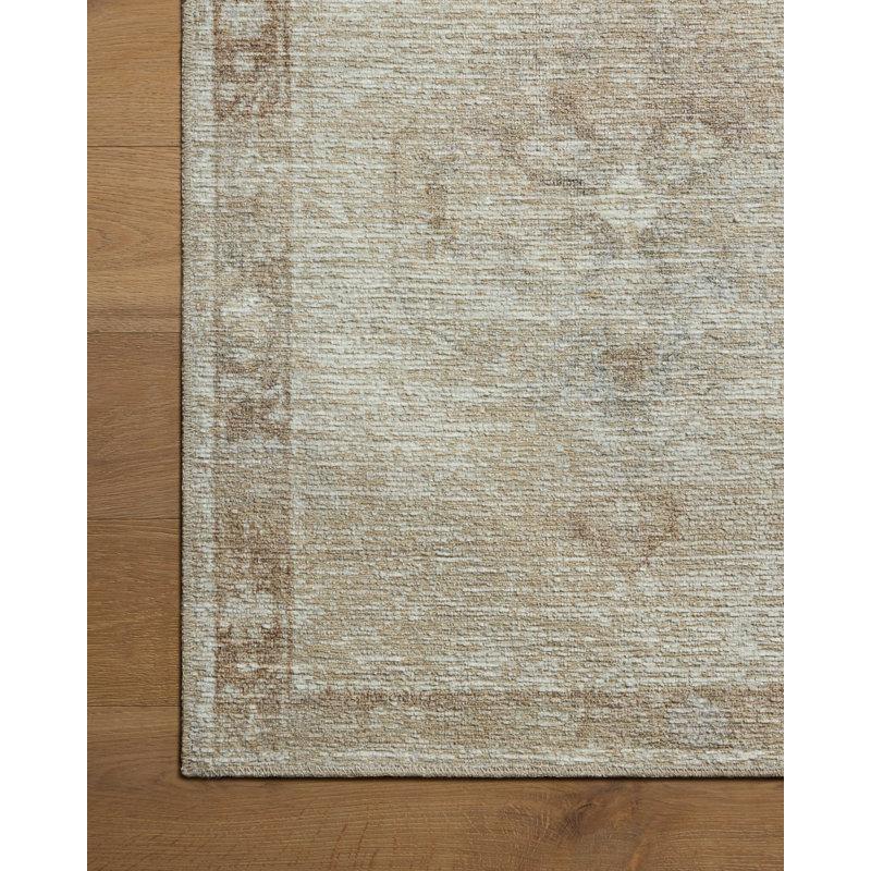 Wayfair Amber Lewis X Loloi Cambria Mist / Natural Area Rug