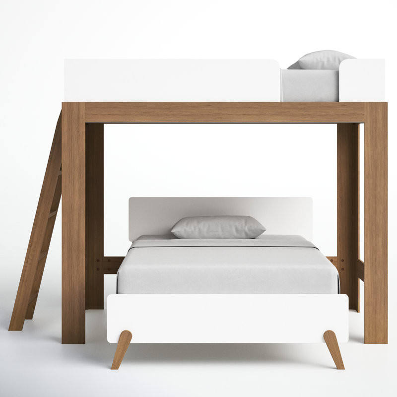 Wayfair Ambur Solid Wood L-Shaped Bunk Beds By Isabelle & Max