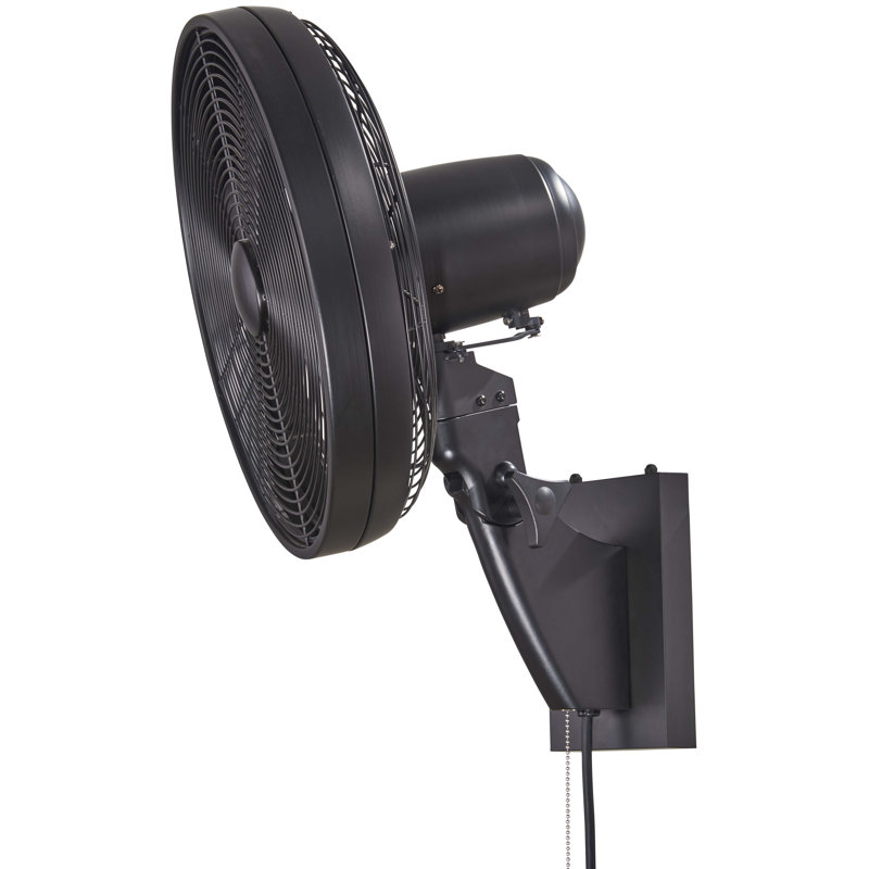 Wayfair Anywhere 15.5" Anywhere Oscillating Wall Mounted Fan