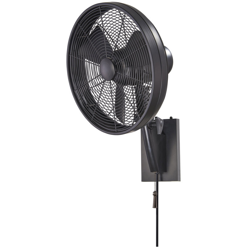 Wayfair Anywhere 15.5" Anywhere Oscillating Wall Mounted Fan
