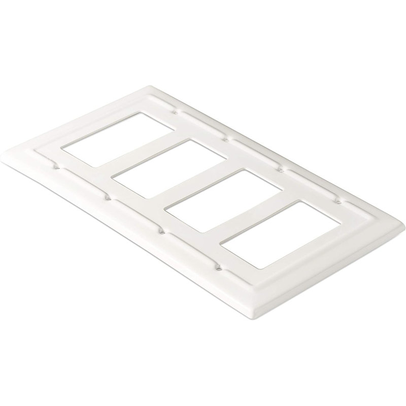 Wayfair Architectural 4 - Gang Rocker Standard Wall Plate
