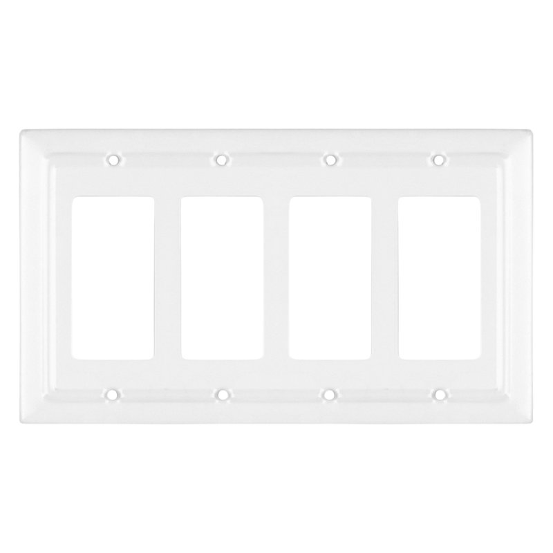 Wayfair Architectural 4 - Gang Rocker Standard Wall Plate