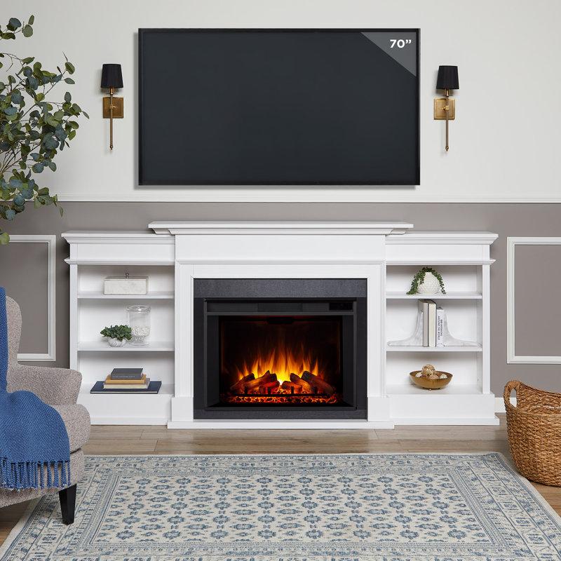Wayfair Ashton 92" Grand Electric Fireplace By Real Flame
