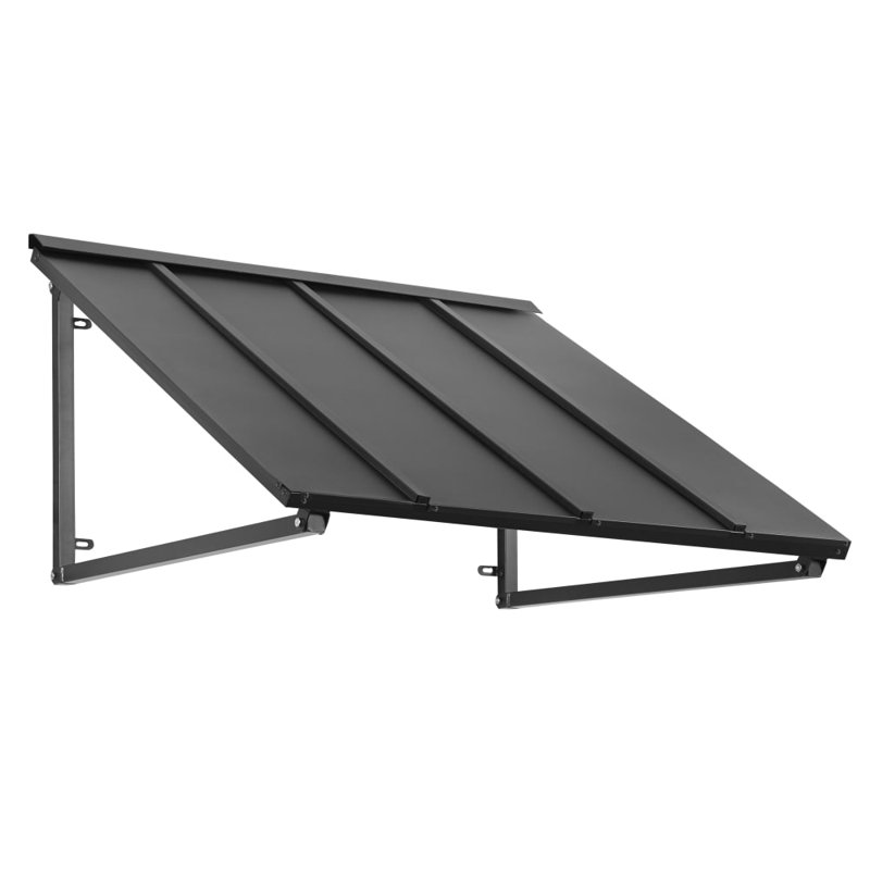 Wayfair Awntech Houstonian Standing Seam Metal Fixed Awning