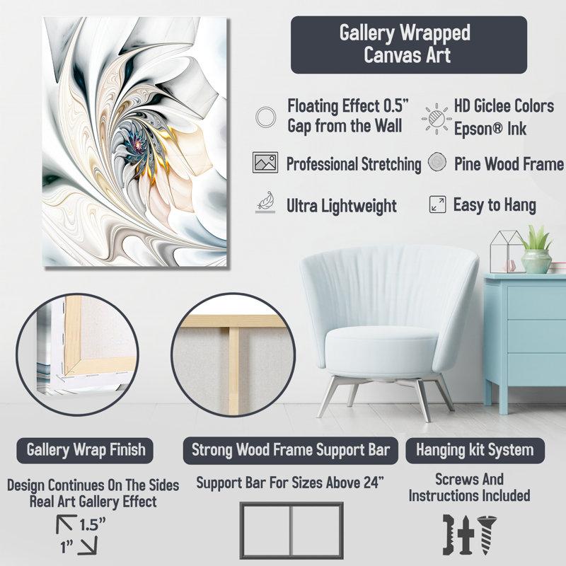 Wayfair Beige Mid Century Minimalist Masterpiece - Minimalism Wall Art