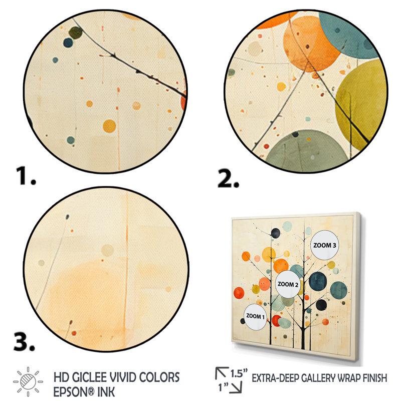 Wayfair Beige Mid Century Minimalist Masterpiece - Minimalism Wall Art