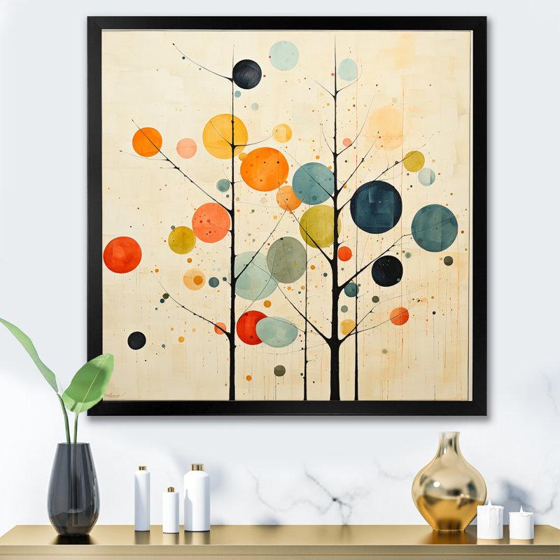 Wayfair Beige Mid Century Minimalist Masterpiece - Minimalism Wall Art