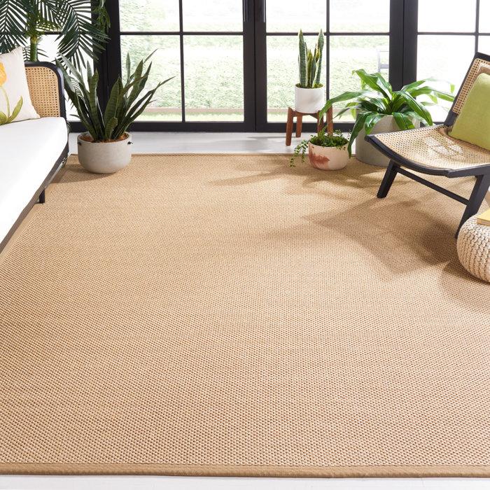 Wayfair Benevides Natural Fiber Sisal Pile Solid Color Rug