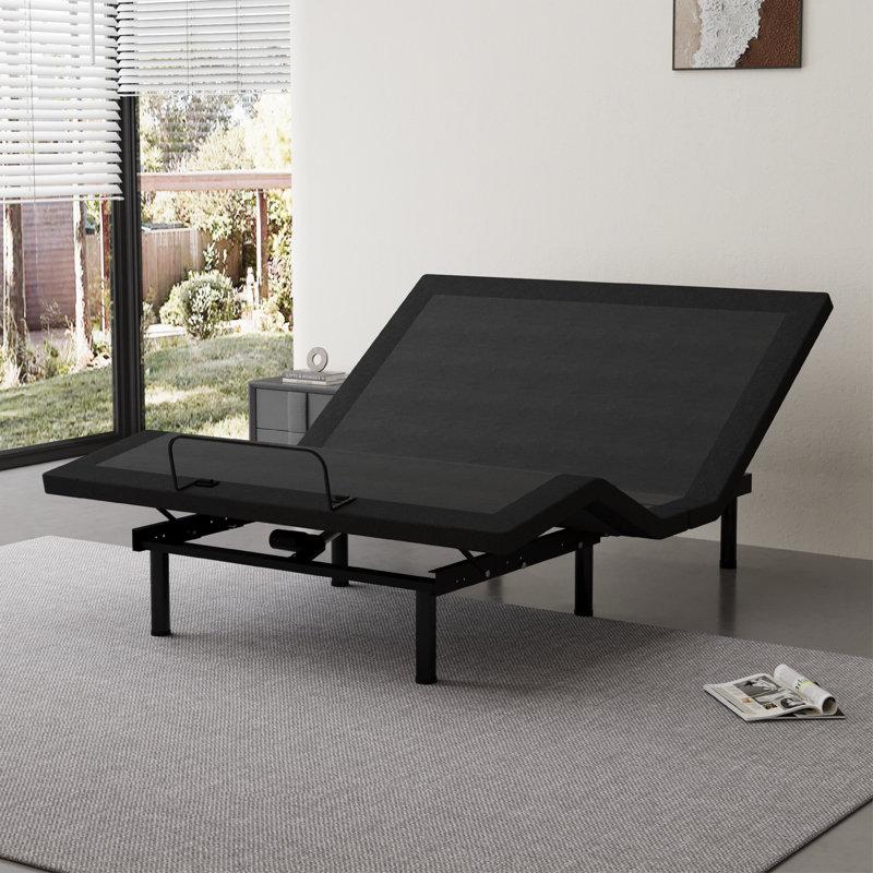 Wayfair Bingaman 12" Adjustable Bed with Wireless Remote and Preset Positions