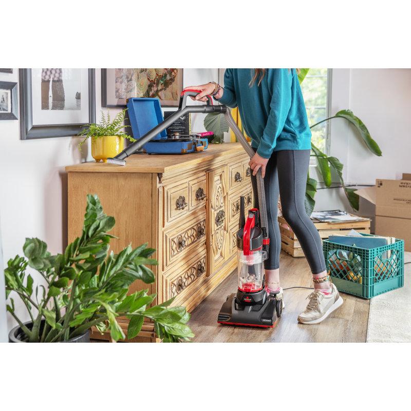 Wayfair BISSELL CleanView Compact Upright Vacuum Lightweight With Powerful Suction And Removable Extension Wand 3508 3508