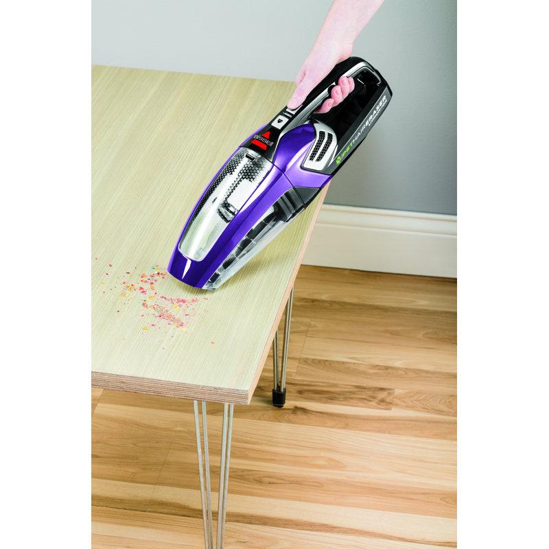 Wayfair BISSELL Lithium Ion Bagless Handheld Vacuum Purple 2390 2390