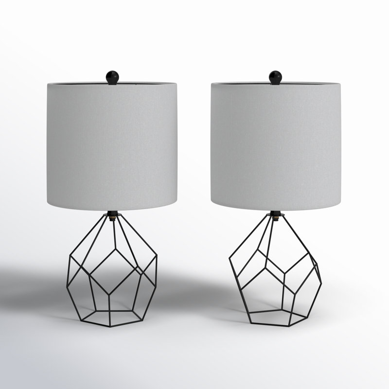 Wayfair Blythe 19" Metal Table Lamp (Set of 2) (Set of 2)