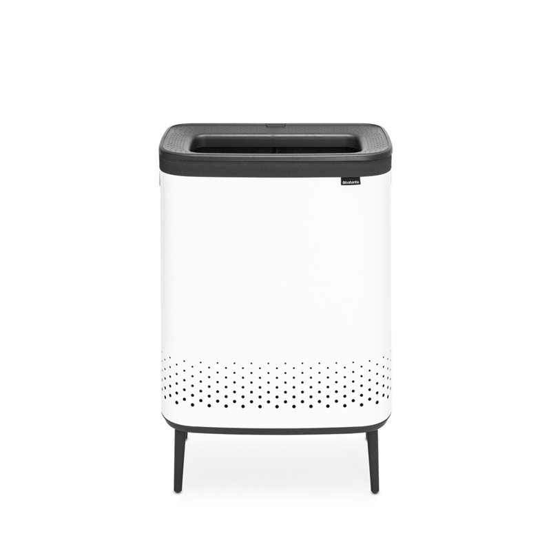Wayfair Brabantia Bo Dual Compartment Laundry Hamper 2 X 11.9 Gallon (23.8 Gallon Capacity)