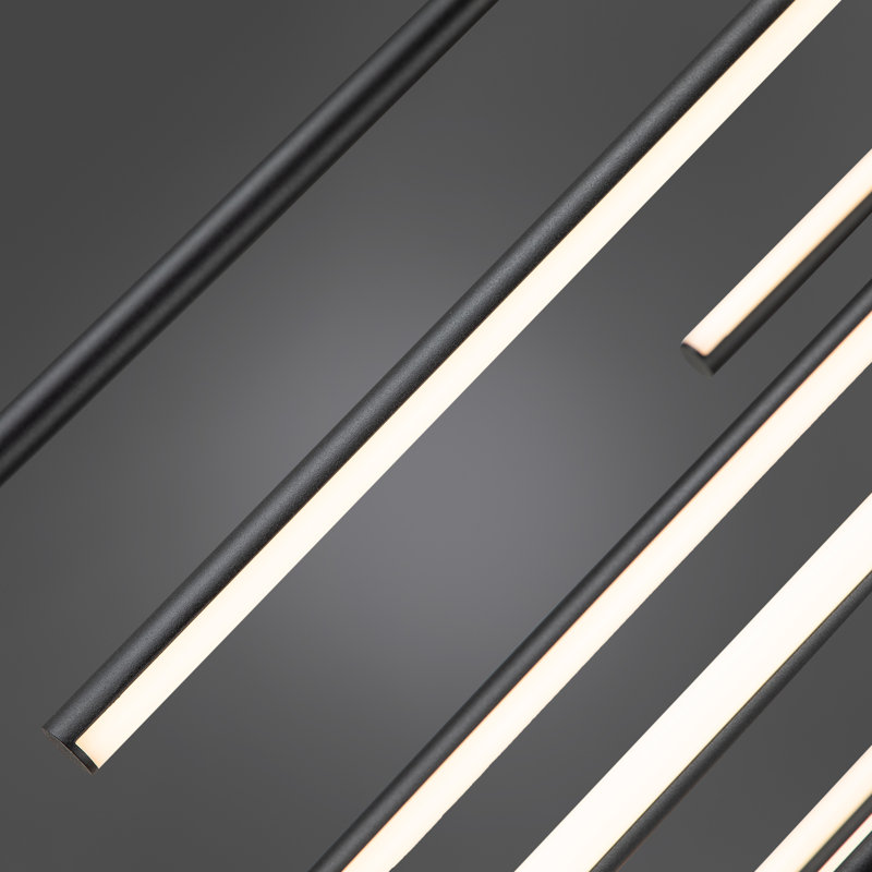 Wayfair Caylah Cluster Cylinder LED Pendant For Stairs