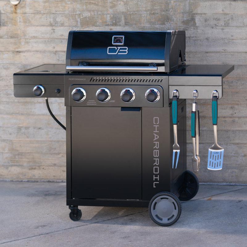 Wayfair Charbroil Performance Series 4-Burner Gas Grill Cabinet with Side Burner