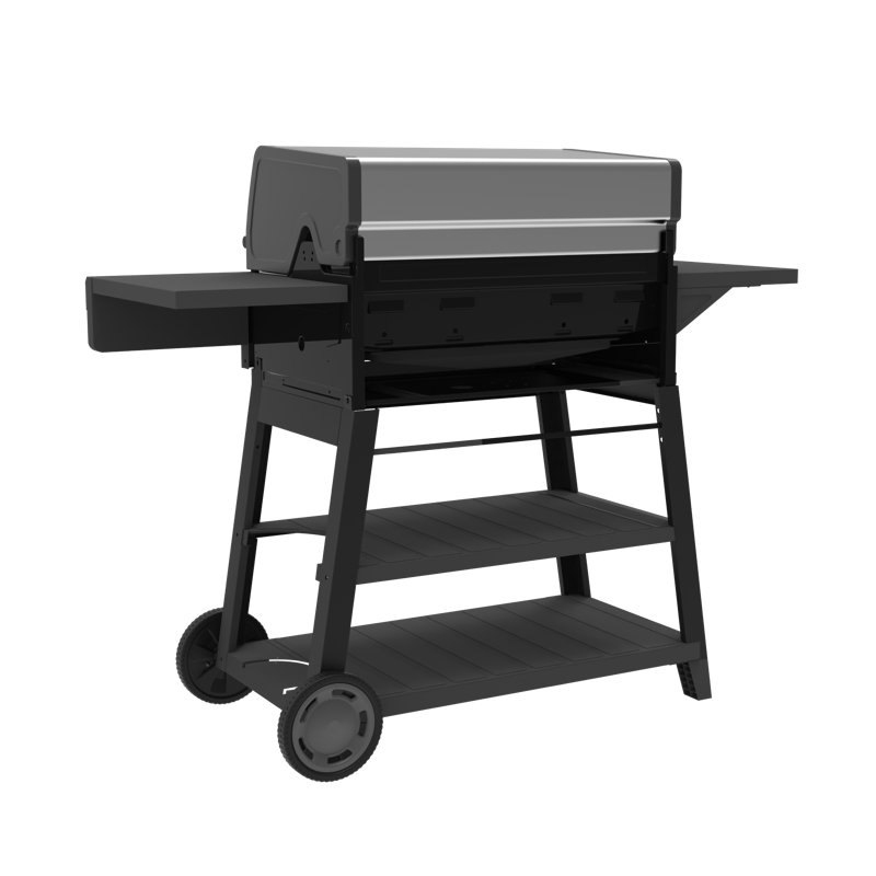 Wayfair Charbroil Performance Series Flavormax 5-burner Gas Grill Cart With Side Burner Gray