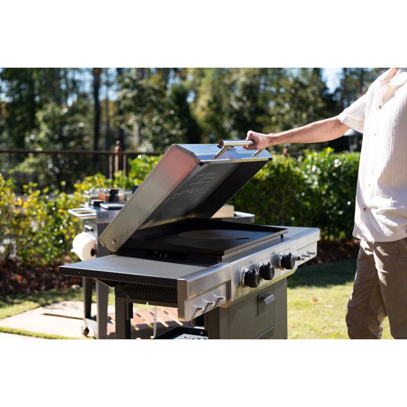 Wayfair Charbroil Versa-Tile 3-Burner 5-in-1 Cooking Station