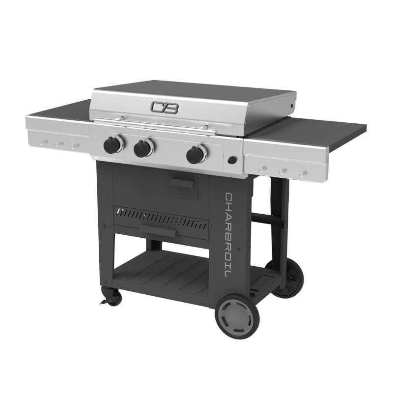 Wayfair Charbroil Versa-Tile 3-Burner 5-in-1 Cooking Station