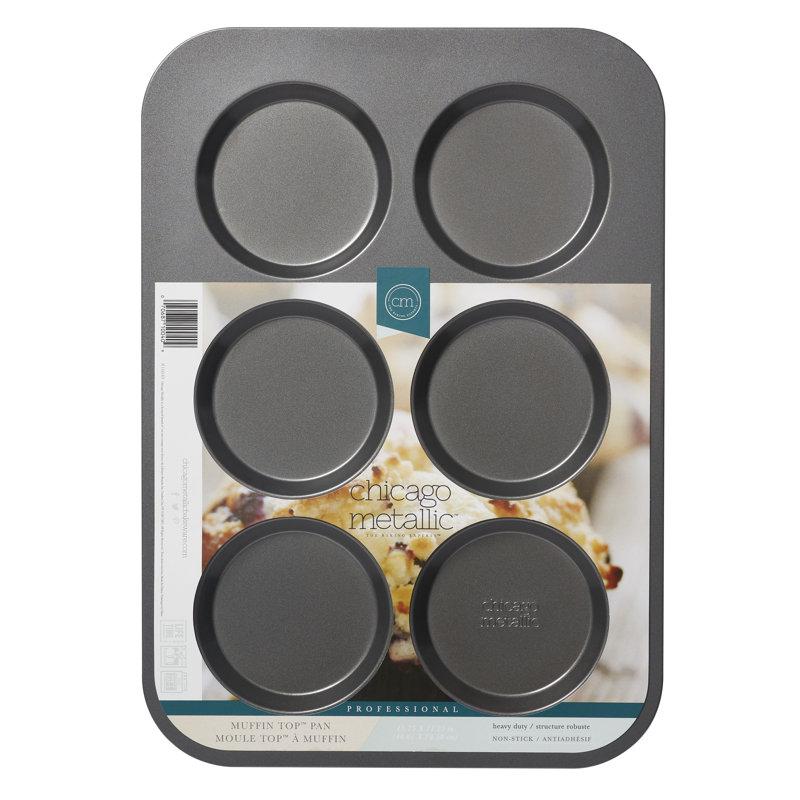 Wayfair Chicago Metallic Non-Stick 6-Cup Muffin Top Pan