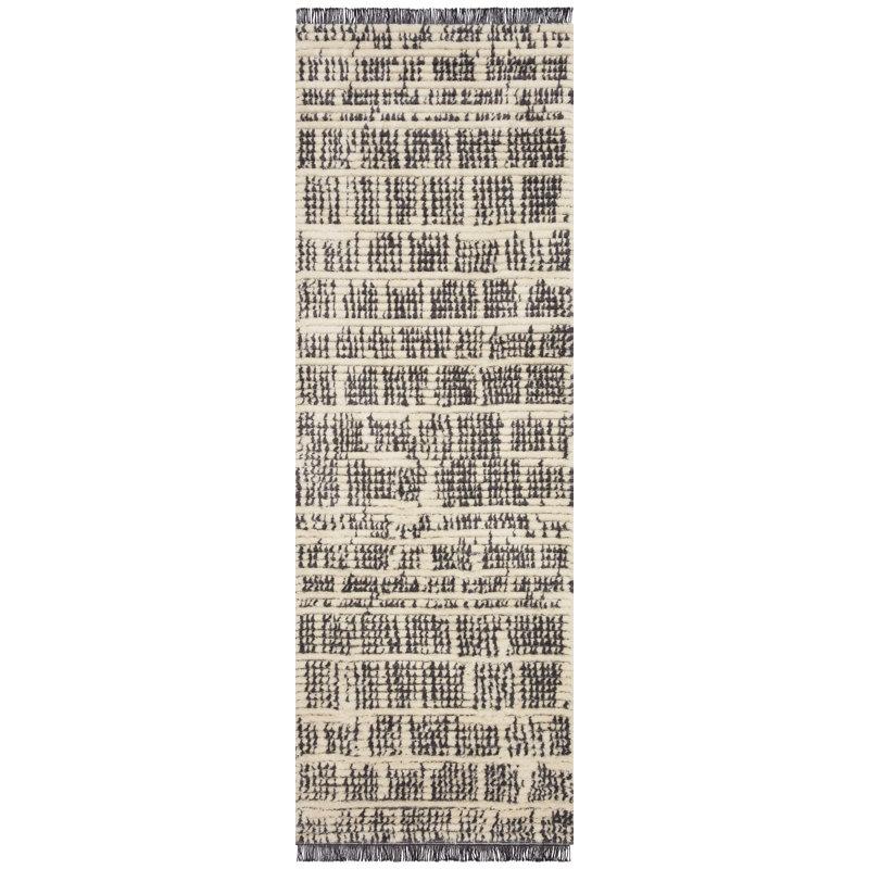 Wayfair Chris Loves Julia x Loloi Alice Cream/Charcoal Rug