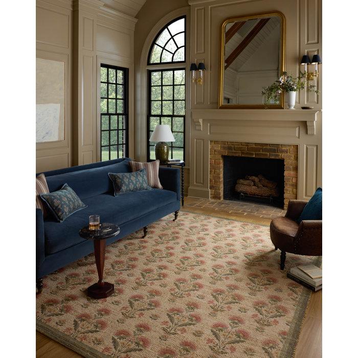 Wayfair Chris Loves Julia x Loloi Rue Sage / Blush Area Rug