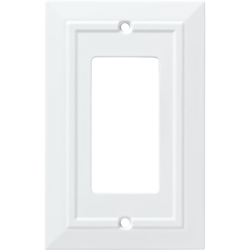 Wayfair Classic Architecture 1-Gang Rocker Wall Plate