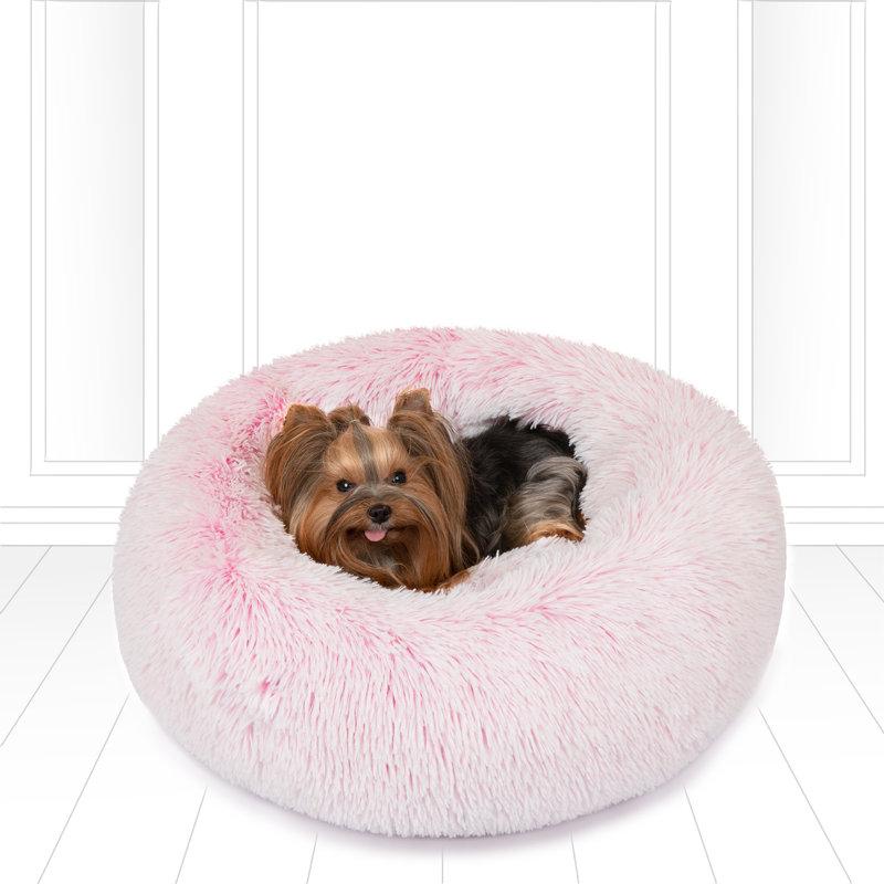Wayfair Coco Faux Fur Self Warming Indoor Round Donut Cuddler