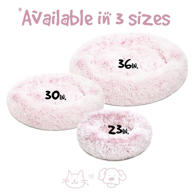 Wayfair Coco Faux Fur Self Warming Indoor Round Donut Cuddler