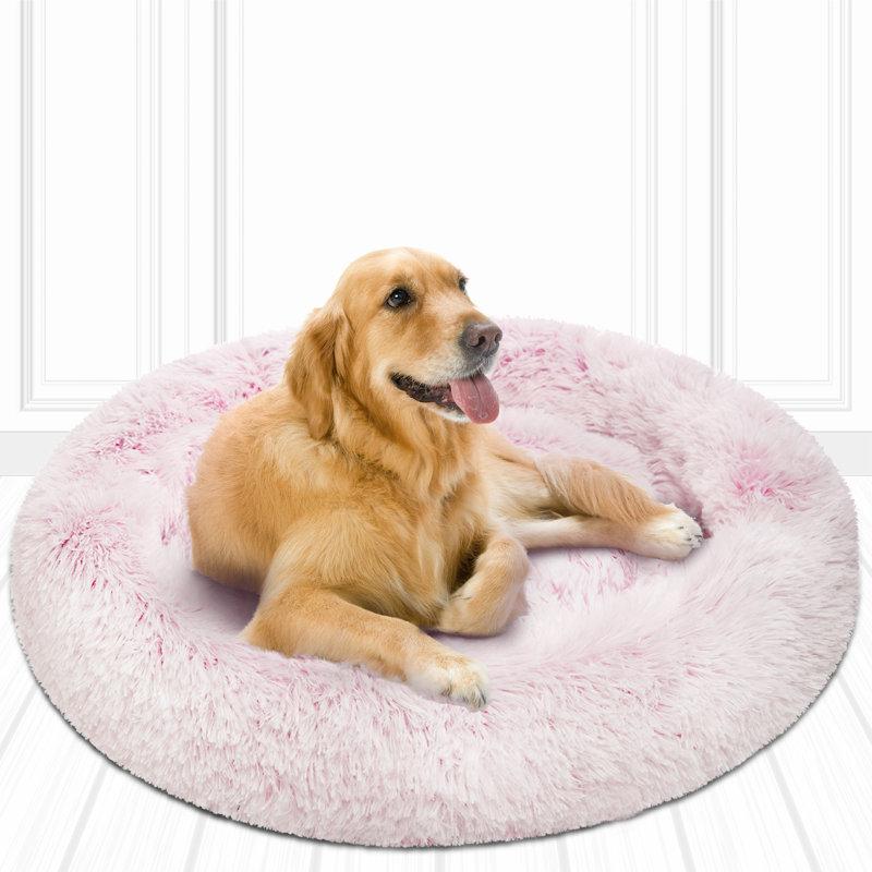 Wayfair Coco Faux Fur Self Warming Indoor Round Donut Cuddler