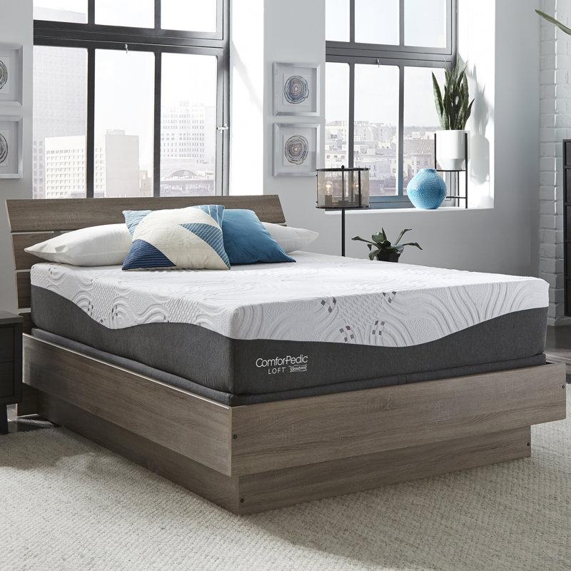 Wayfair ComforPedic Loft From Beautyrest Firm Gel Memory Foam Mattress