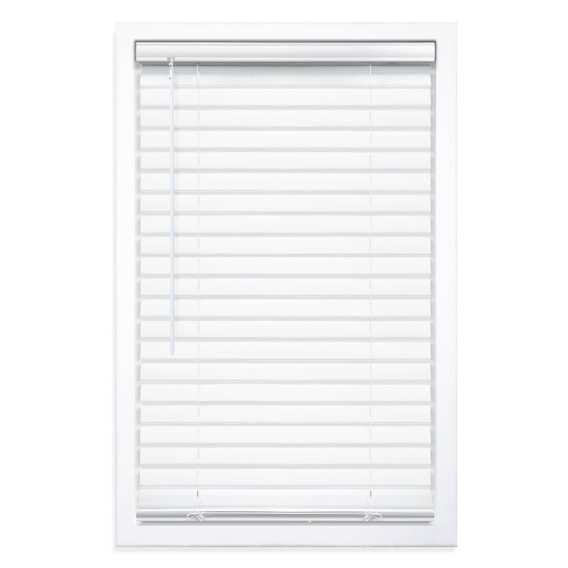 Wayfair Coursey 2 Inch Room Darkening Cordless Vinyl Horizontal/Venetian Blind