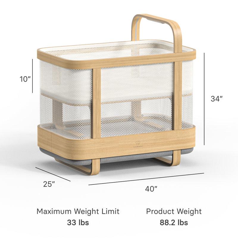 Wayfair Cradlewise Convertible Smart Bassinet And Crib