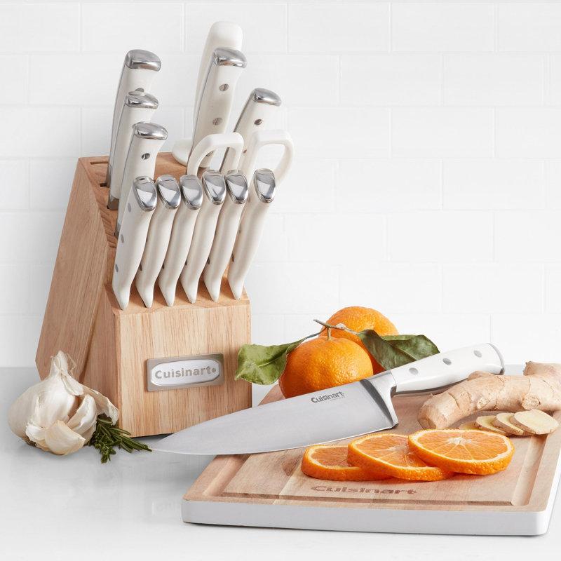 Wayfair Cuisinart 15-Pc Stainless Steel Knife Block Set