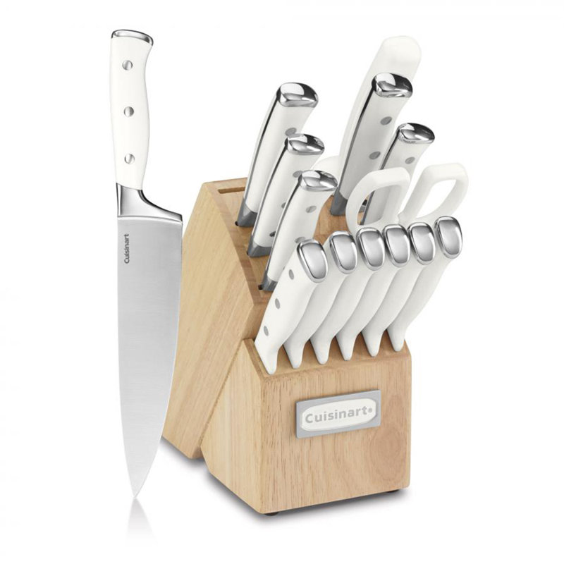Wayfair Cuisinart 15-Pc Stainless Steel Knife Block Set