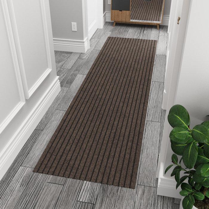 Wayfair Custom Cut Non-Slip Rubberback Scrape Indoor/Outdoor Extra Long Runner Rugs for Hallway Kitchen Living Room Garage and Patio
