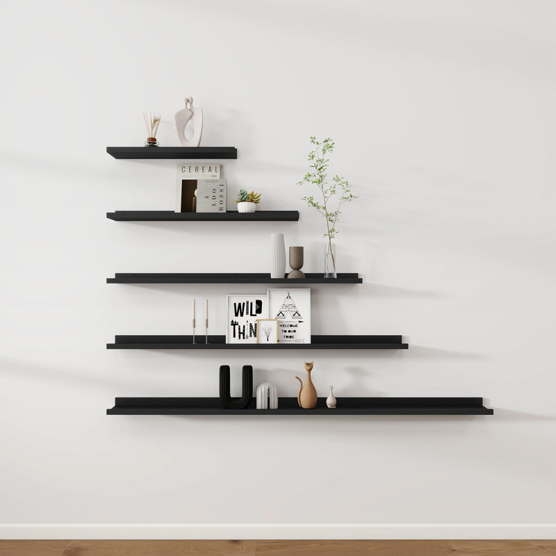 Wayfair Darlicia 2 Piece Picture Ledge Wall Mounted Shelf