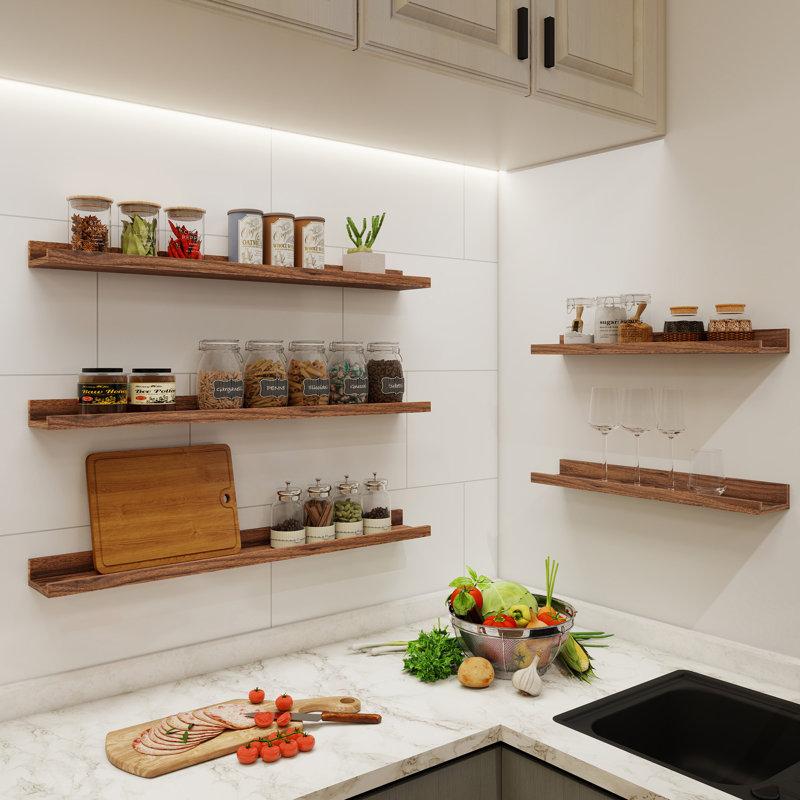 Wayfair Darlicia 2 Piece Picture Ledge Wall Mounted Shelf