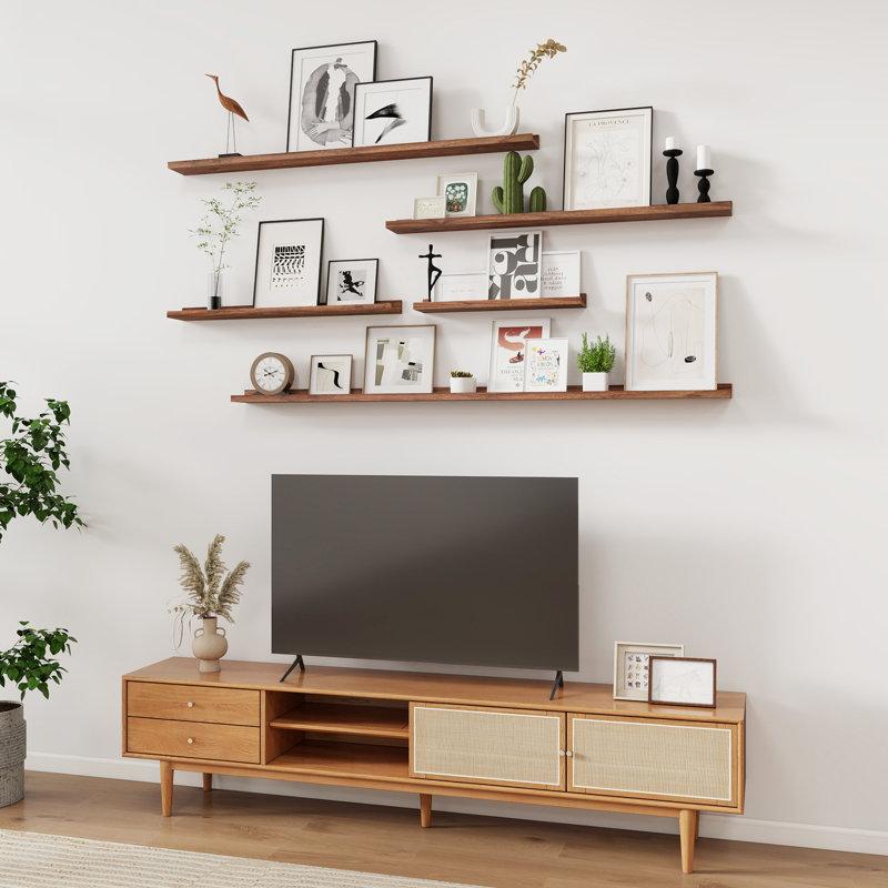 Wayfair Darlicia 2 Piece Picture Ledge Wall Mounted Shelf