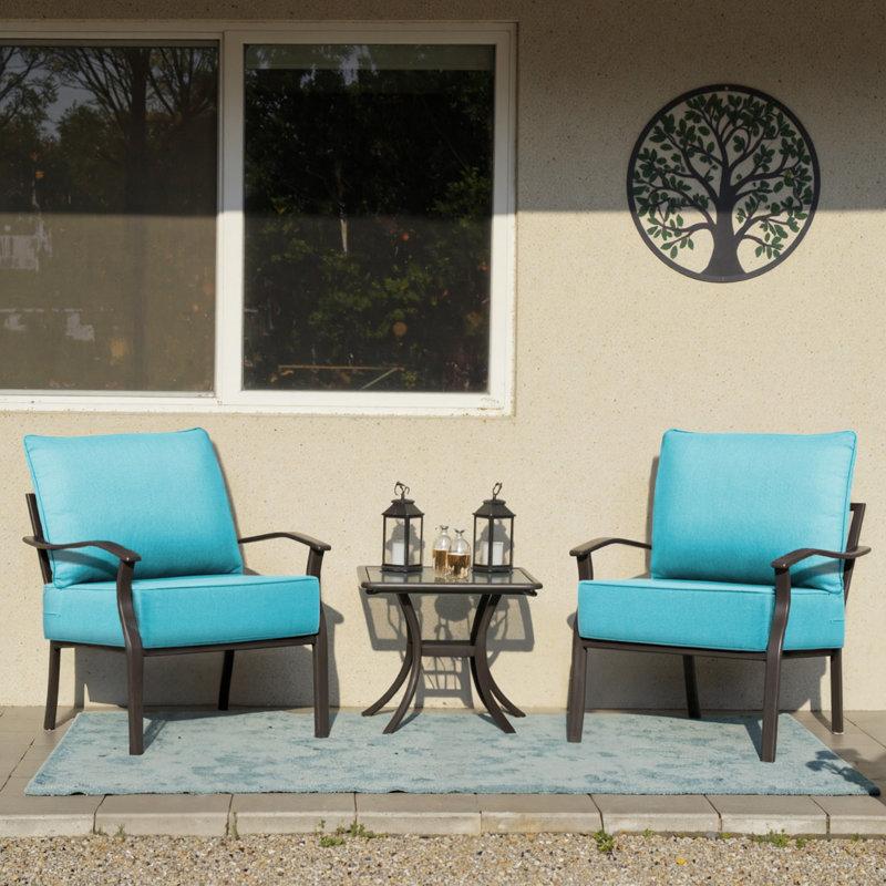 Wayfair Deb Outdoor 6" Thick Cushion Set - Back Cushions And Seat Cushions