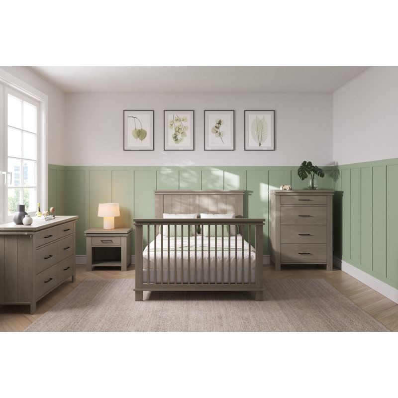 Wayfair Denman Convertible 4 -Piece Nursery Furniture Set