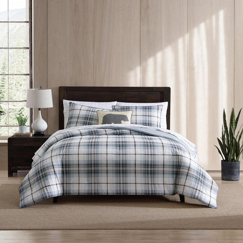 Wayfair Eddie Bauer Alder Plaid Cotton Comforter Set