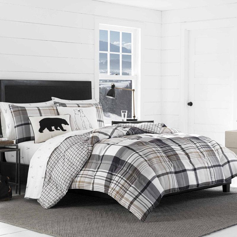 Wayfair Eddie Bauer Normandy Plaid Down Alt Comforter Set