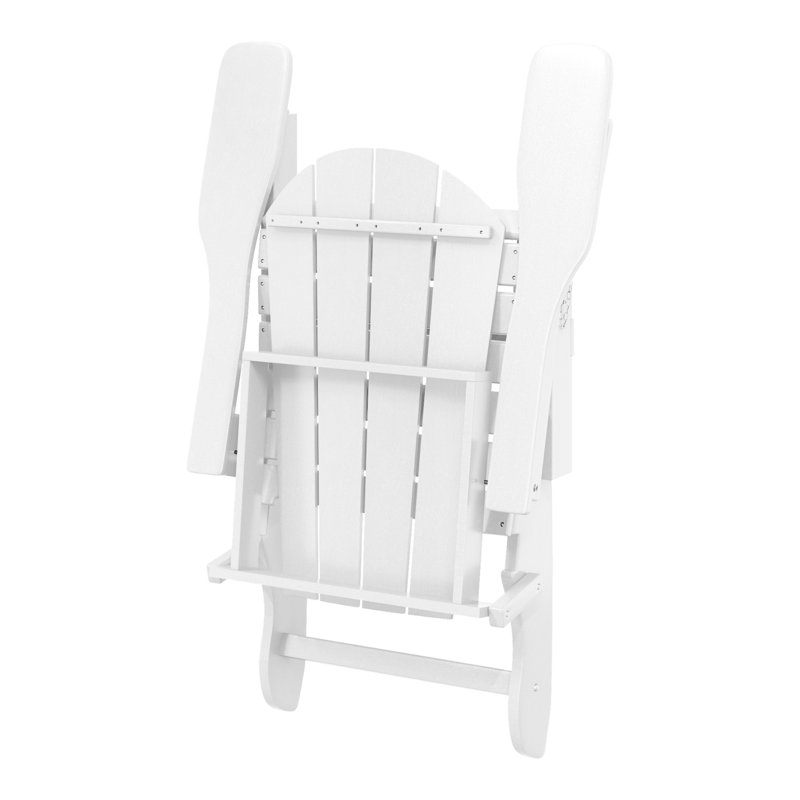 Wayfair Elland HDPE Folding Adirondack Chair (Set Of 4)