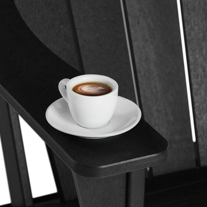 Wayfair Elland HDPE Folding Adirondack Chair (Set Of 4)