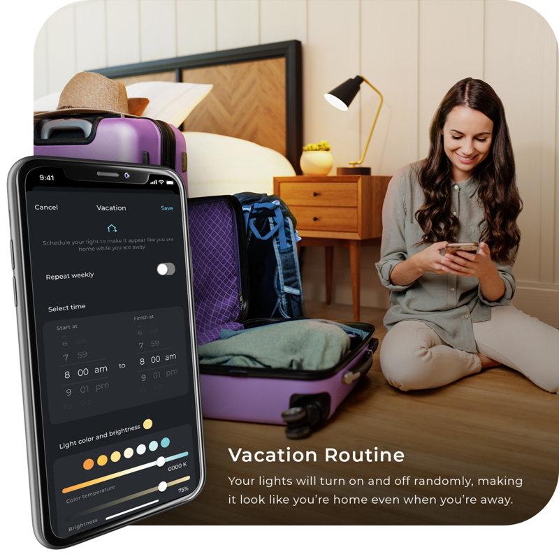 Wayfair Equivalent E26/Medium (Standard) LED Smart Bulb 34919