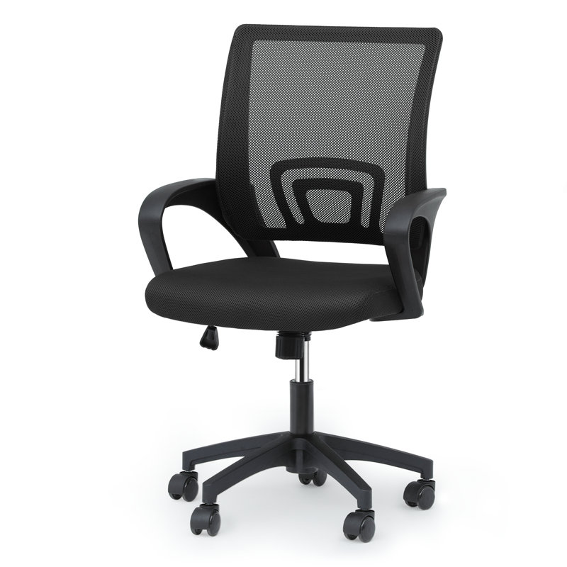 Wayfair Ergonomic Swivel Home Office Chair Adjustable Lumbar Support Height And Tilt Function Comfortable Design For All-Day Productivity