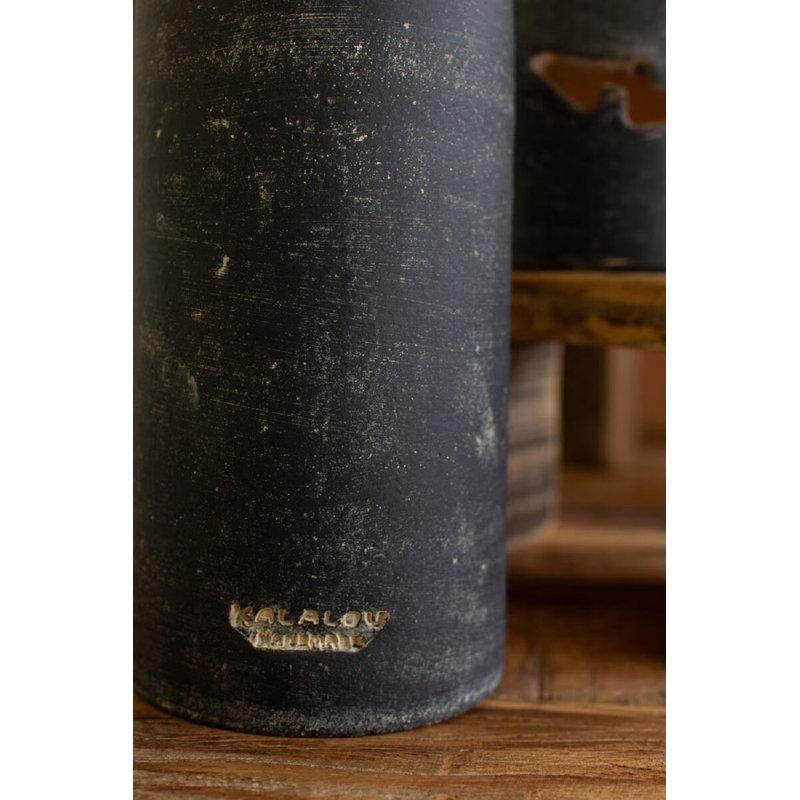 Wayfair Esmeray Quinton SHORT BLACK CLAY JACK-O-LANTERN