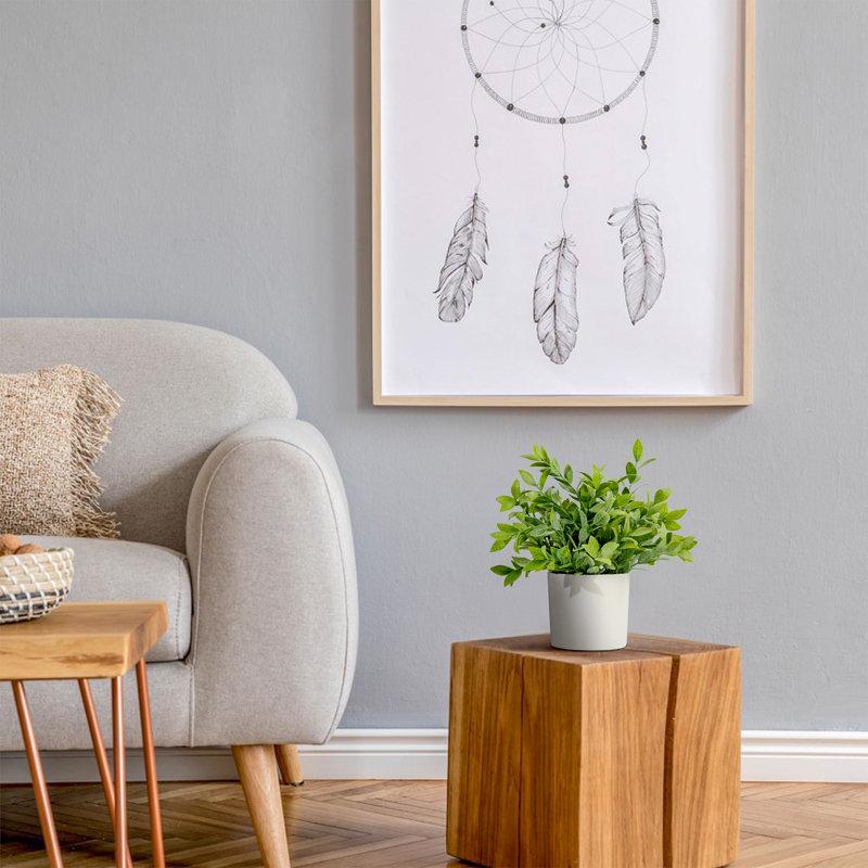 Wayfair Faux Plants 10'' Faux Plant In Ceramic Pot (Set Of 3)