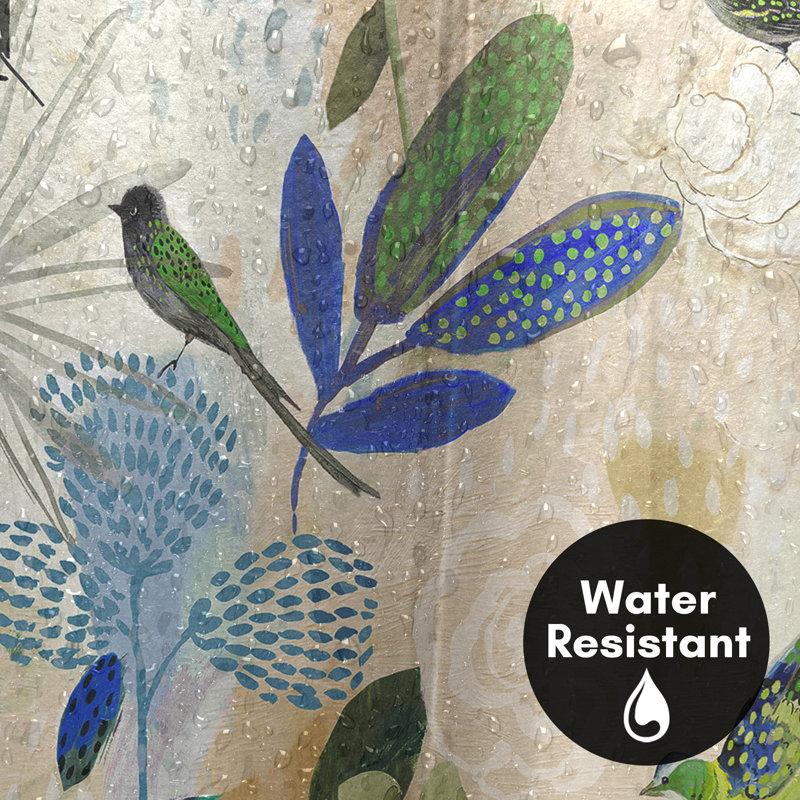 Wayfair Floral Shower Curtain Where The Passion Flower Grows By PI Creative Art