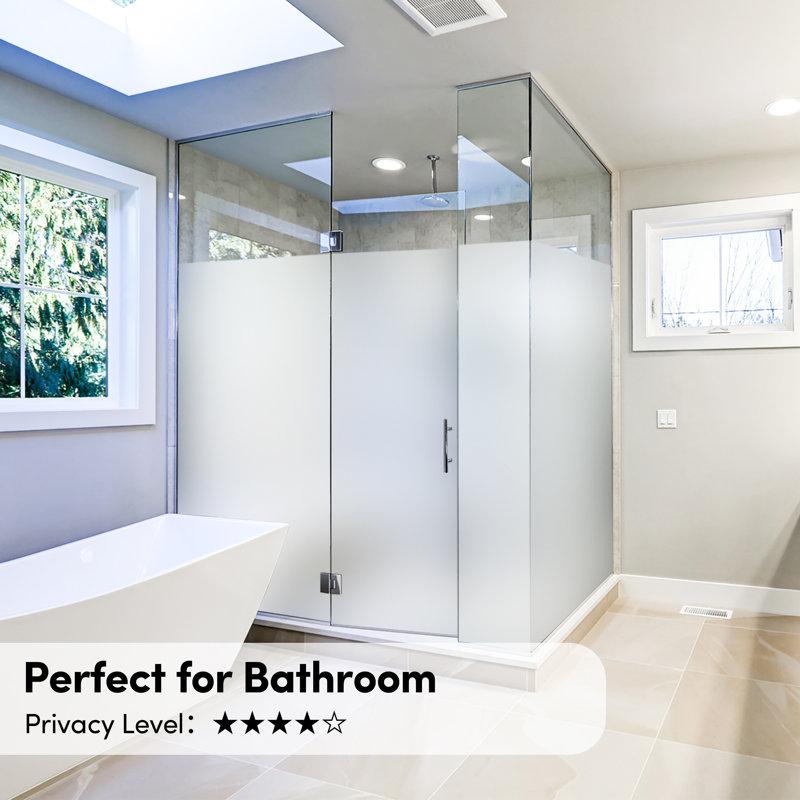 Wayfair Frosted Privacy Non-Wall Damaging Window Decal